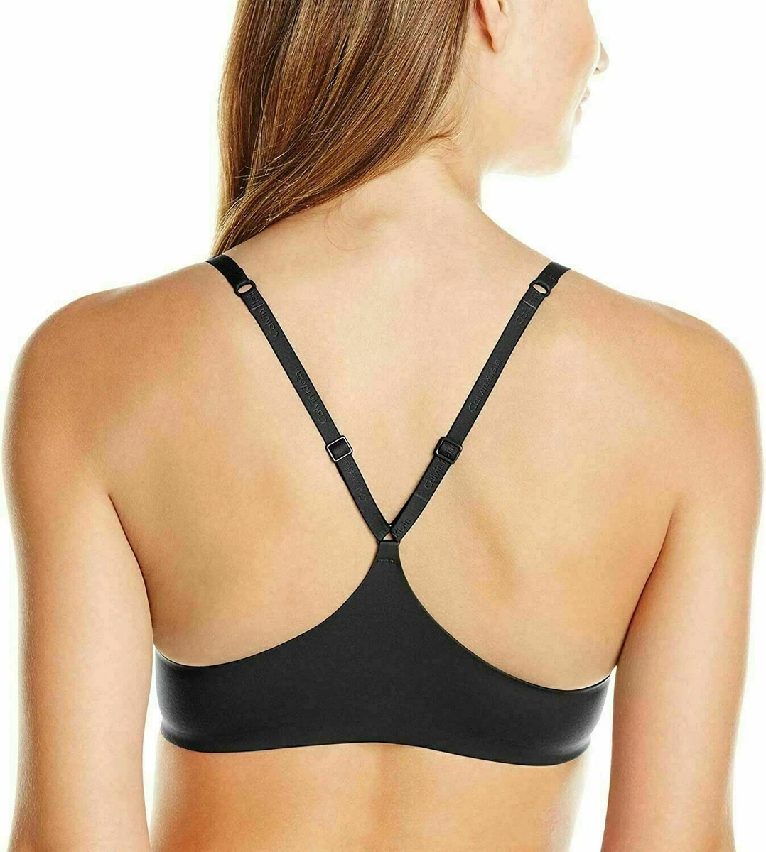 Calvin Klein Perfectly Fit Memory Touch Front Closure Racerback