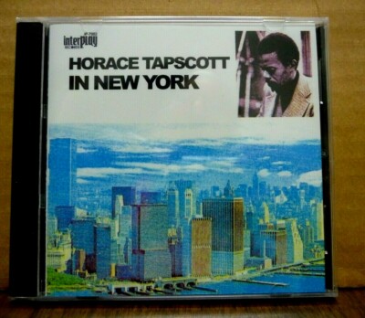 HORACE TAPSCOTT In New York CD Interplay Records OOP! BRAND NEW & SEALED! OOP!
