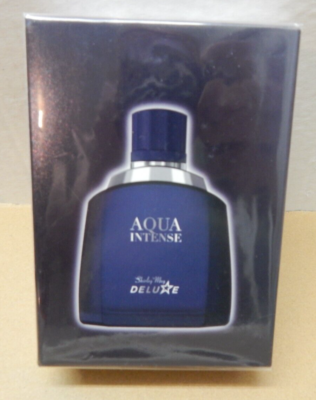 AQUA INTENSE Men's EDT Cologne Spray By SHIRLEY MAY DELUXE 3.4fl