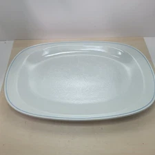 Noritake Versatone II Frost Flower Platter Japan Floral Serving Dish 332W16