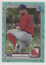 2020 Bowman Chrome Prospects Aqua Shimmer Refractor /125 Bryan Mata #BCP-128 uk2