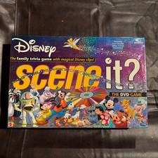 Disney Scene It? Family Trivia Board Game DVD Original 1st