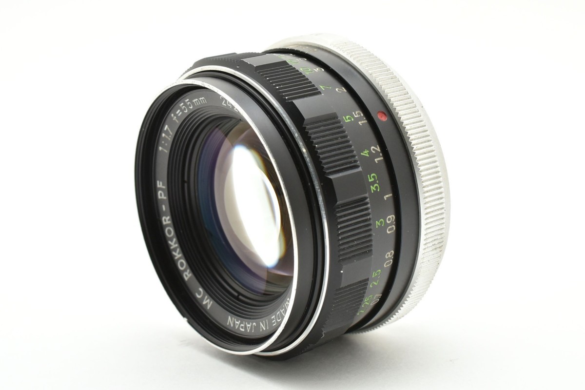Excellent] Minolta MC ROKKOR-PF 55mm f1.7 MF Standard Lens MC