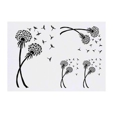 4 x 'Dandelions' Temporary Tattoos / Transfers TO00004853 