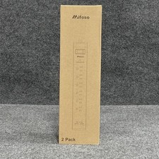 Mifaso Surge Protector Power Strip 2 Pack with USB Charging Ports Home Office