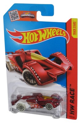Hot Wheels Showdown HW Race (2013) Epic Fast Red Toy Car 170/250