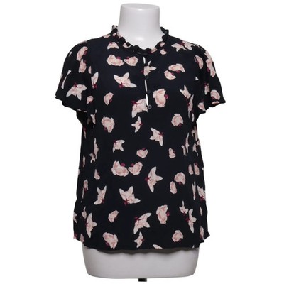 Ba&sh, Top, Größe: S, Blau/Mehrfarbig, Viskose, Blumen, Damen #zzZ