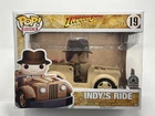 Funko Pop Rides Indy's Ride #19 Disney Parks Exclusive Indiana Jones
