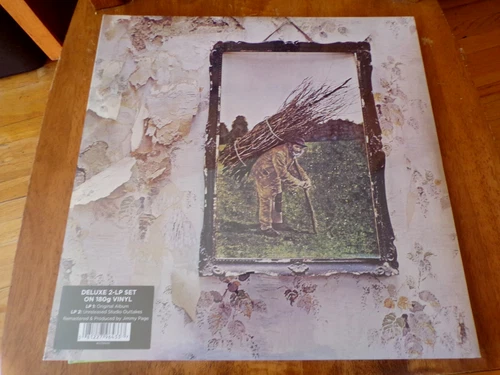 Led Zeppelin 4th Album Deluxe ED 2LP Remastered 180G Vinyl 2014 Sealed