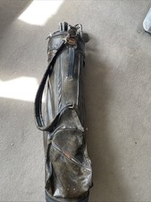 Full Set Of Regular Flex Ping i10 Irons In A Vintage Wilson Staff Golf Bag.