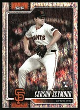 Carson Seymour 2026 Topps Holo Foil #112 RC Rookie Giants 