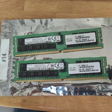2x64GB Samsung M393A8K40B22-CWD6Q PC4-21300VR DDR4-2666 ECC Serwer RAM #14