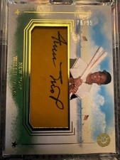 2024 Panini Boys of Summer - Fabric of the Game Signatures Willie Mays #27...