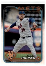 2024 Topps Baseball Update Adrian Houser Rainbow Foil #US145 New York Mets