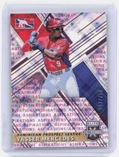 Yasser Mercedes Aspirations Blue 2019 Panini Elite Extra Edition 207 LP