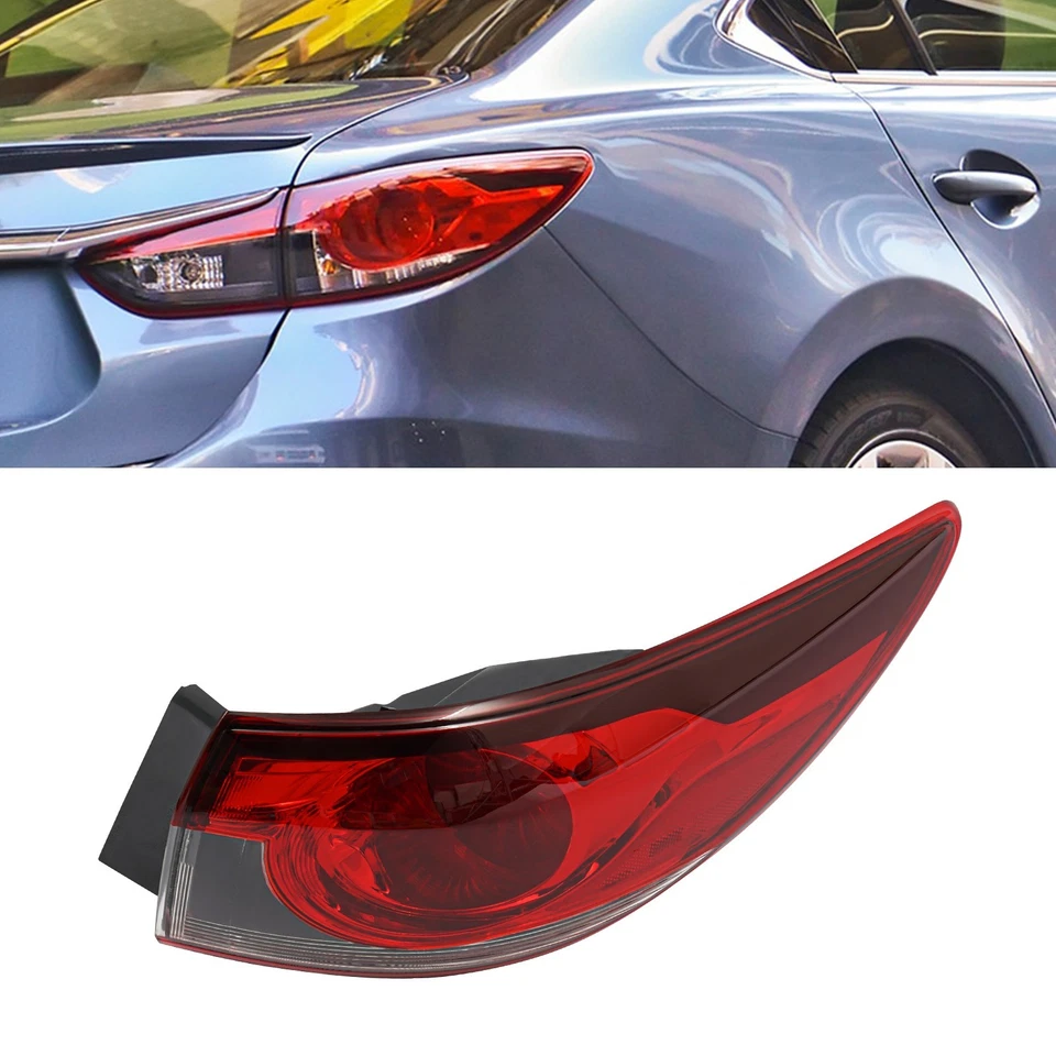 Rear Halogen Tail Light For Mazda 6 Right Outer Side Brake Rear Lamp 2014-2017 - Image 2 of 4
