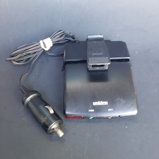 Uniden RD 27 Police Radar Detector with Visor Clip Cigarette Lighter Cord