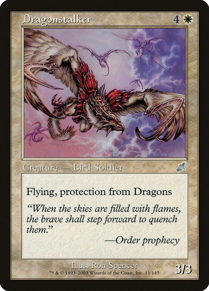 Dragonstalker 11 Uncommon Scourge Magic: The Gathering Lightly Played