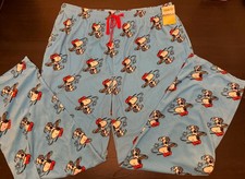Peanuts Lightweight Fleece Pajama Pants Sz XL Snoopy Baseball Sleep Lounge Pants