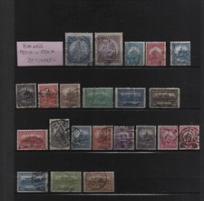 HONGRIE LOT DE 22 timbres anciens oblitérés DE 1923-25,1928-31