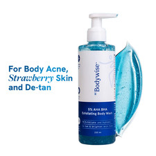 Be Bodywise 5% AHA BHA Exfoliating Body Wash De-Tans (250ml)