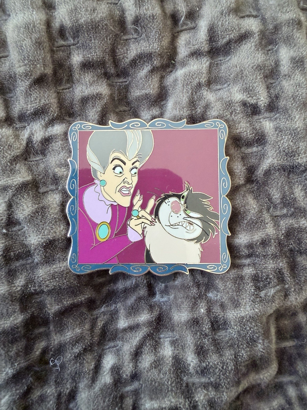DEC WDCS D23 2026 Villains and Sidekick Mystery Lady Tremaine Lucifer Disney Pin