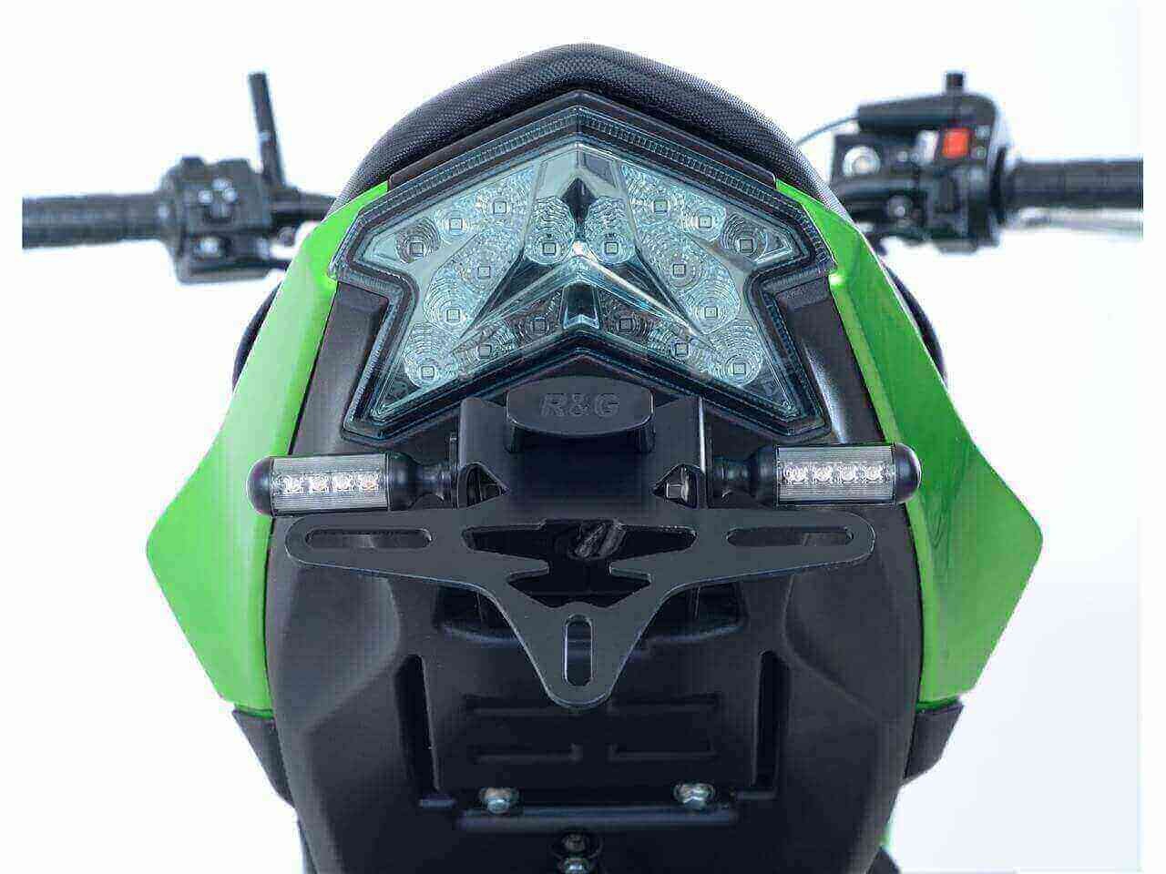 Kawasaki Z125 - 16/18 - License Plate Holder R&G Racing / LP0209BK