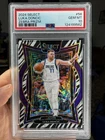2024 Panini Select Concourse Zebra Prizm SP Luka Doncic PSA 10 Gem Mint Pop 1 #5