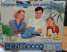 Riso Print Gocco B6 Hi Mesh Set - Brand New -...