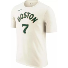 Nike Boston Celtics 2023-24 City Edition Jaylen Brown 7 Crew Neck Letter Print