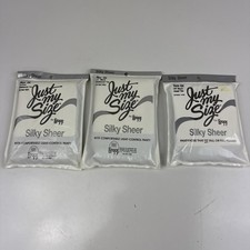 3 Vintage Just My Size Leggs Silky Sheer Pantyhose 3X Off Black Jet Black Coffee