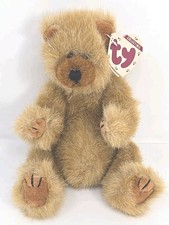 1993 Ty Beanie Baby "Cody" Retired Fully Jointed Brown Bear BB33