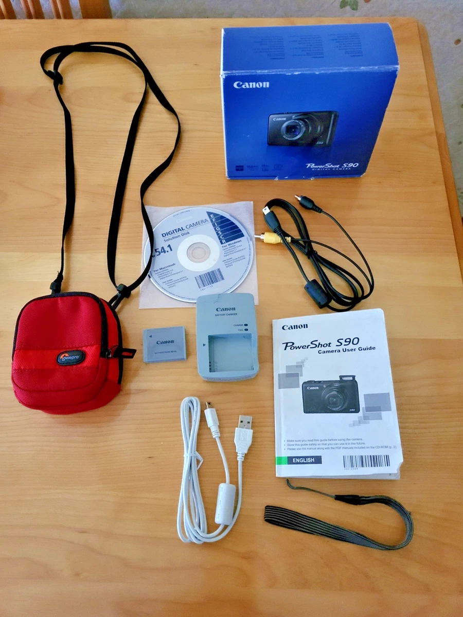 Preços baixos em Câmeras digitais Canon PowerShot S90 | eBay