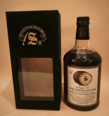 The Macallan 1971 bottled 1999, 27 Years, very dark Sherry Cask, 700ml, 54%