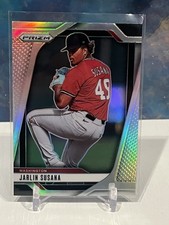 2025 Panini Prizm Jarlin Susana Silver Prizm #272 Washington Nationals