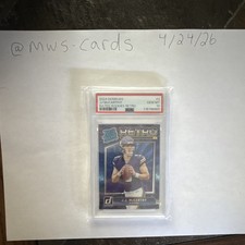 2024 Panini Donruss Rated Rookie Retro J.J. McCarthy #2 PSA 10 Vikings