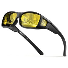 Bloomoak Fit Over Glasses,Cover UP Sunglasses,100 UV Protection Anti-glare N...