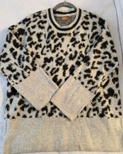 NWOT Women’s POL Oversized Cheetah Sweater Size S