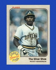 1983 Fleer Set-Break #639 Rickey Henderson Ia NM-MT OR BETTER *GMCARDS*