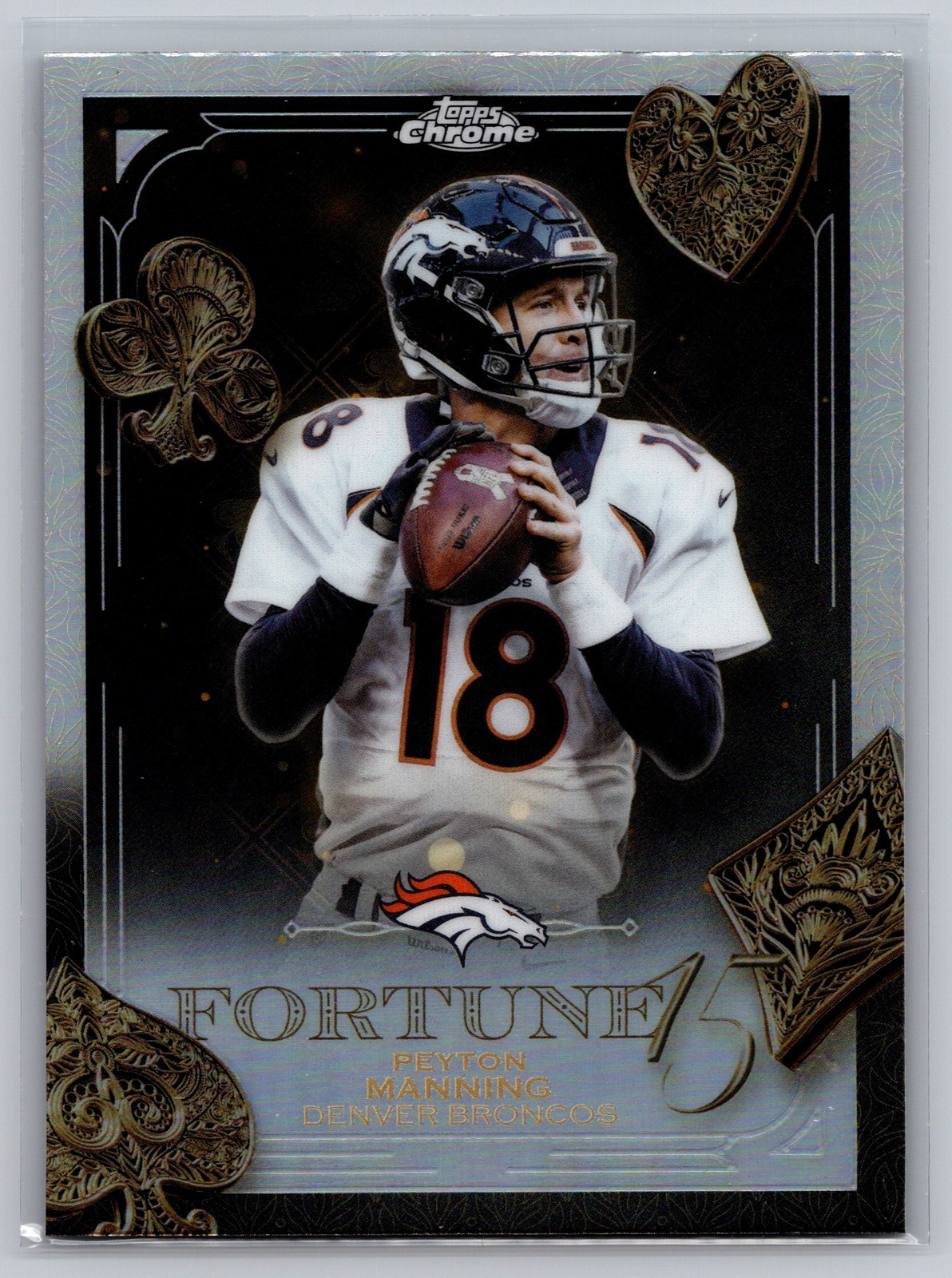 2025 Topps Chrome #F15-33 Peyton Manning Fortune 15