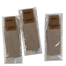 NEW 3 Pairs - Show Me Your Mumu x Tie Bar Seaside Dot Socks 7-12 - Champagne