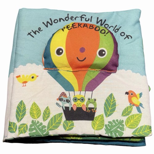 Melissa and Doug K’s Kids The Wonderful World of Peekaboo Soft Book Baby