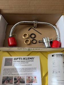 NEW GENUINE OPTI-KLENS II EMERGENCY EYE WASH STATION J0988