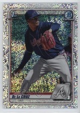 2020 Bowman Chrome Prospects Speckle Refractor 24/299 Jasseel De La Cruz 1ek2