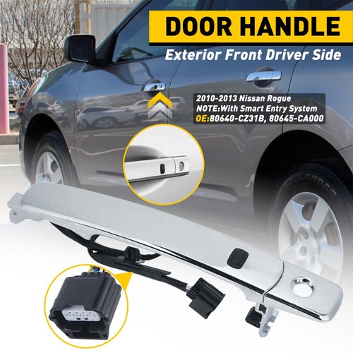 Front Left Exterior Outside Door Handle for Nissan 2010-2013 80640-CZ31B Rogue - Bild 14 von 17