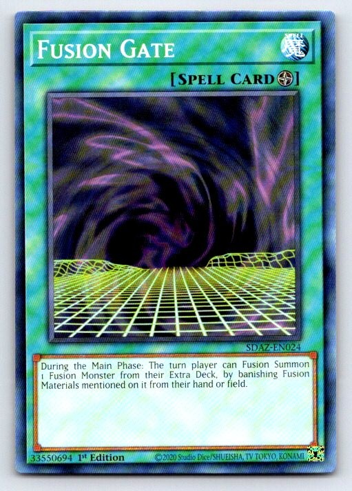 Fusion Gate SDAZ-EN024 Common Structure Deck: Albaz Strike Yu-Gi-Oh 1st Edition