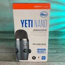 Logitech Blue Yeti Nano Premium USB Microphone Gaming Streaming New Sealed