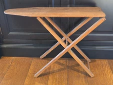 Vtg Zeansogram Kids Childs Folding Wooden Ironing Board Doll  17" T 22" L 6" W