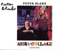 Peter Blake Signed "Peter Blake: About Collage