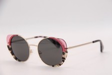 NEW WOOW SUPER WILD 1 COL 0114 GOLD TORT CLEAR PURPLE AUTHENTIC SUNGLASSES 49-18